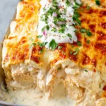 Creamy Chicken Enchiladas First Image