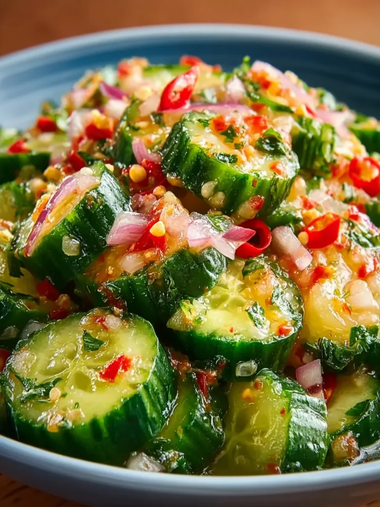 Zesty Mexican Cucumber Salad First Image