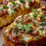 Irresistible Hot Honey Garlic Bread Pizza Recipe First Image