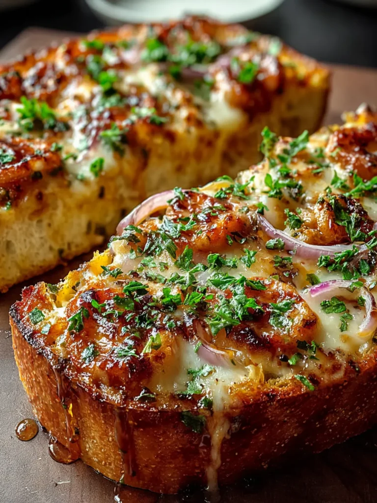 Irresistible Hot Honey Garlic Bread Pizza Recipe First Image
