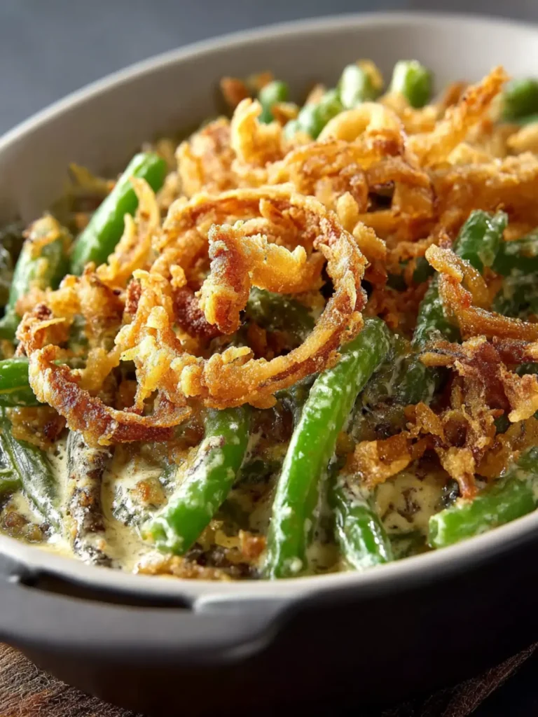 Delicious Classic Green Bean Casserole Recipe to Try Today! First Image