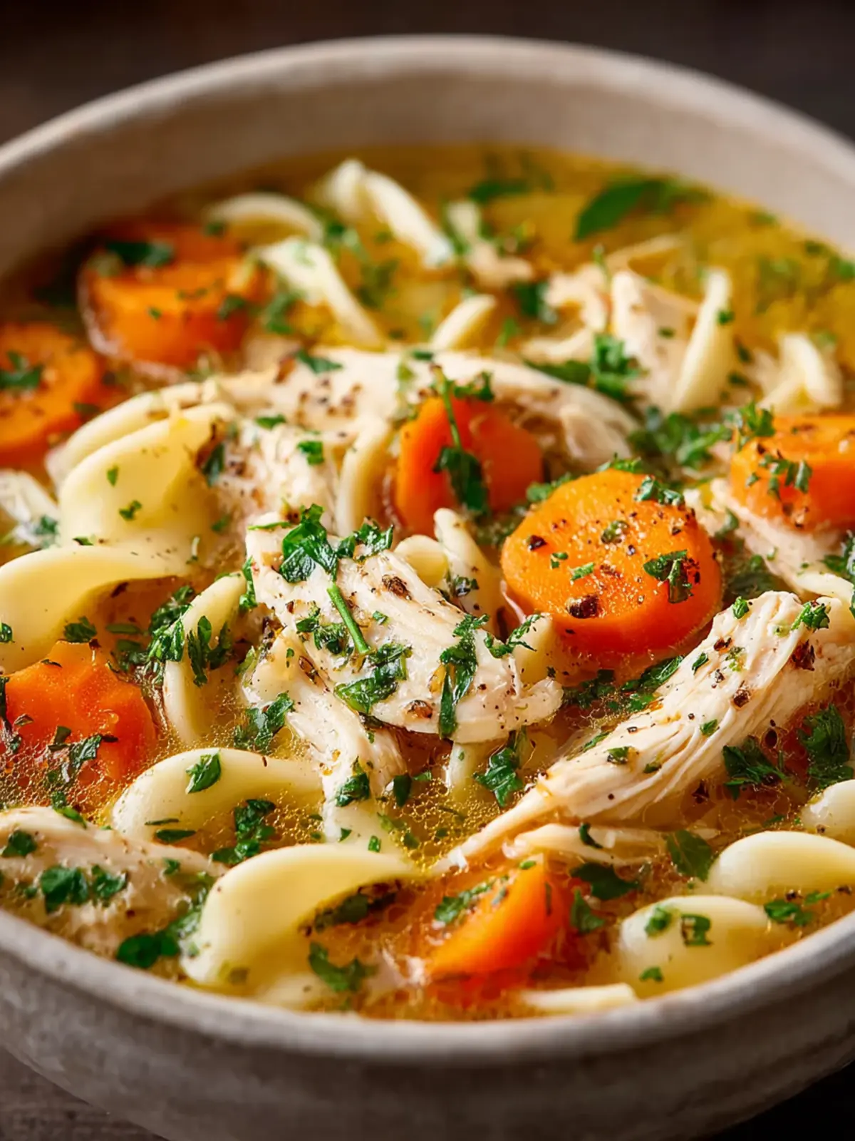 Crock Pot Chicken Noodle Soup That Tastes Like Pure Comfort First Image