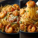 Easy Shrimp Pasta with Angel Hair and Sweet Onions First Image