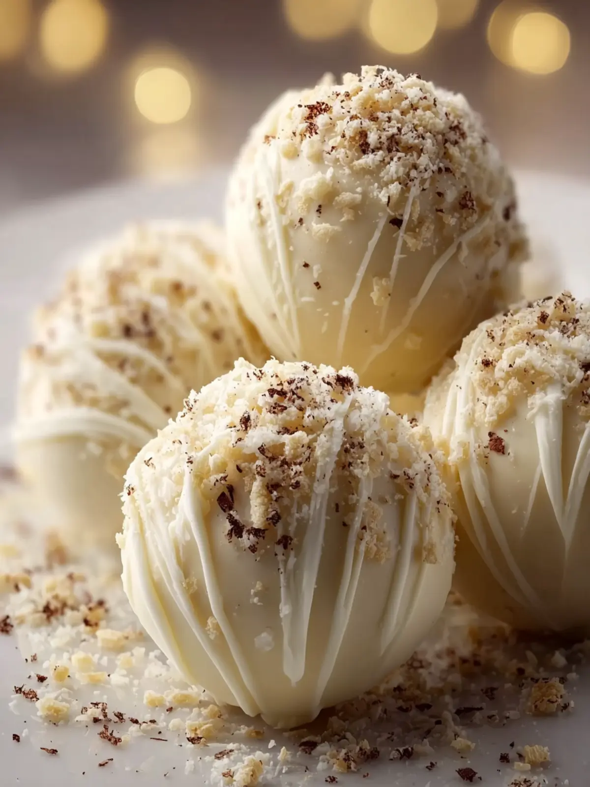 White Chocolate Truffles First Image