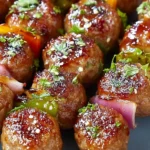 Irresistible Maple Glazed Sausage Skewers Recipe First Image