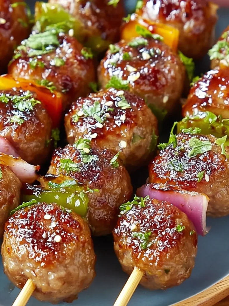 Irresistible Maple Glazed Sausage Skewers Recipe First Image