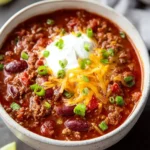 Ground Beef Chili Recipe First Image