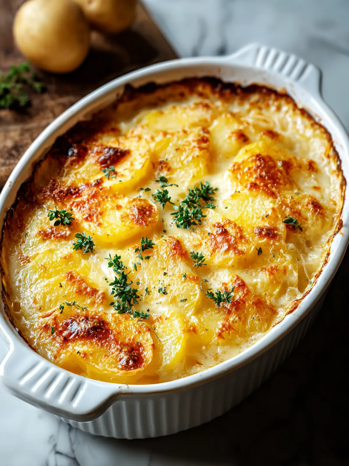 Indulge in Creamy Potato Gratin: A Cozy Delight First Image