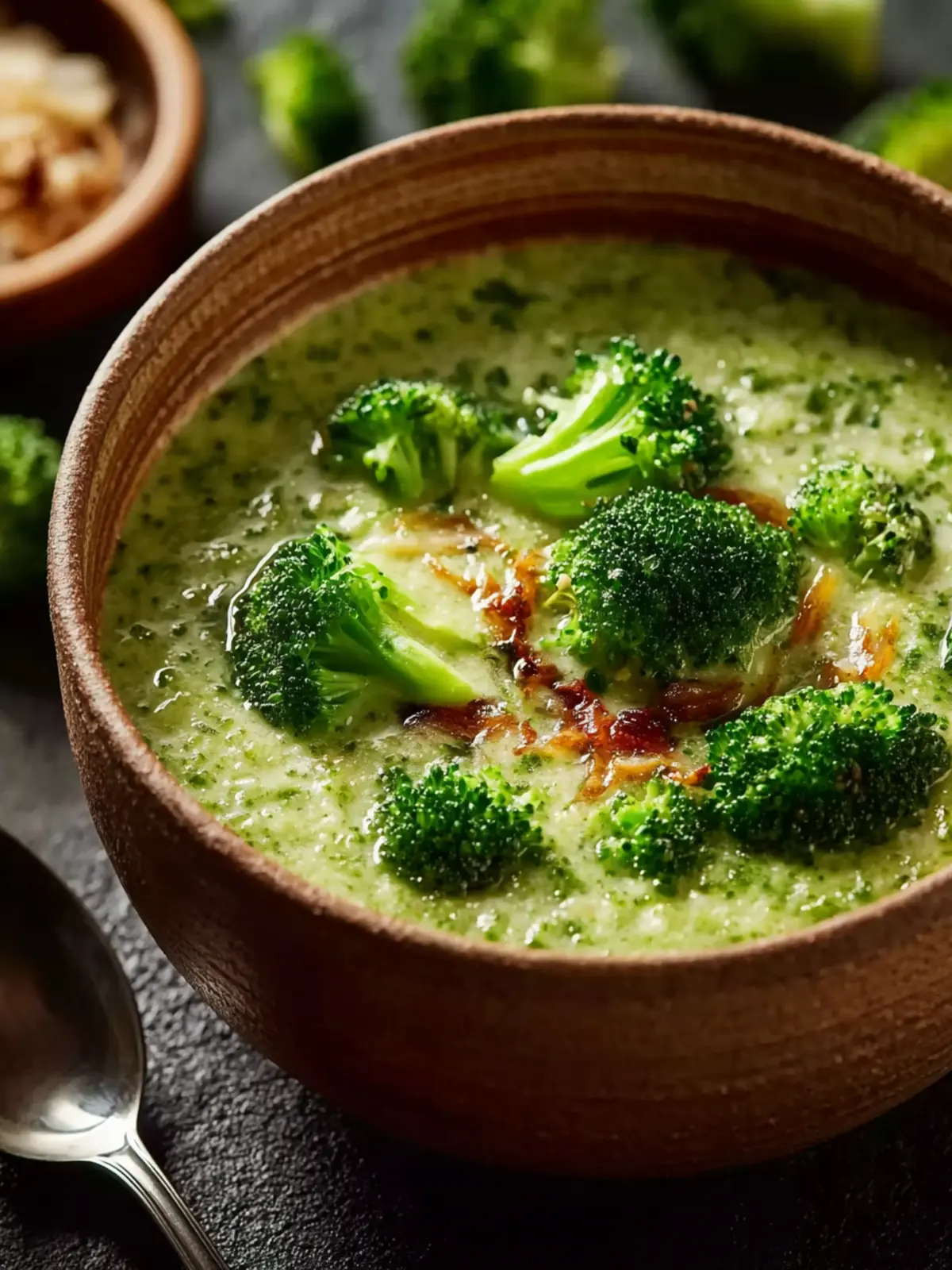 Garlic Italian Broccoli Soup First Image