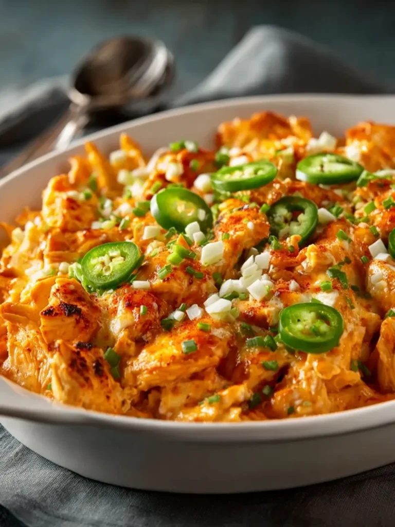 Jalapeño Buffalo Chicken Casserole First Image