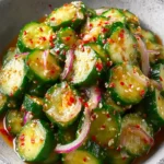 Easy Asian Cucumber Salad First Image