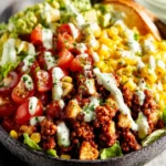 Healthy Ground Turkey Taco Salad First Image