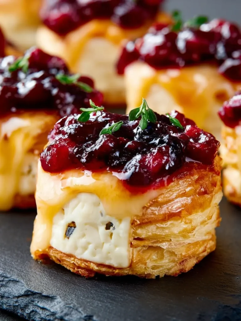 Cranberry Brie Bites First Image