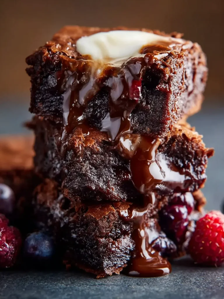 Flourless Greek Yogurt Brownies First Image
