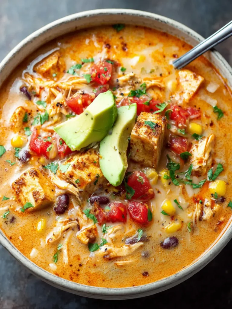 Chicken Enchilada Soup First Image