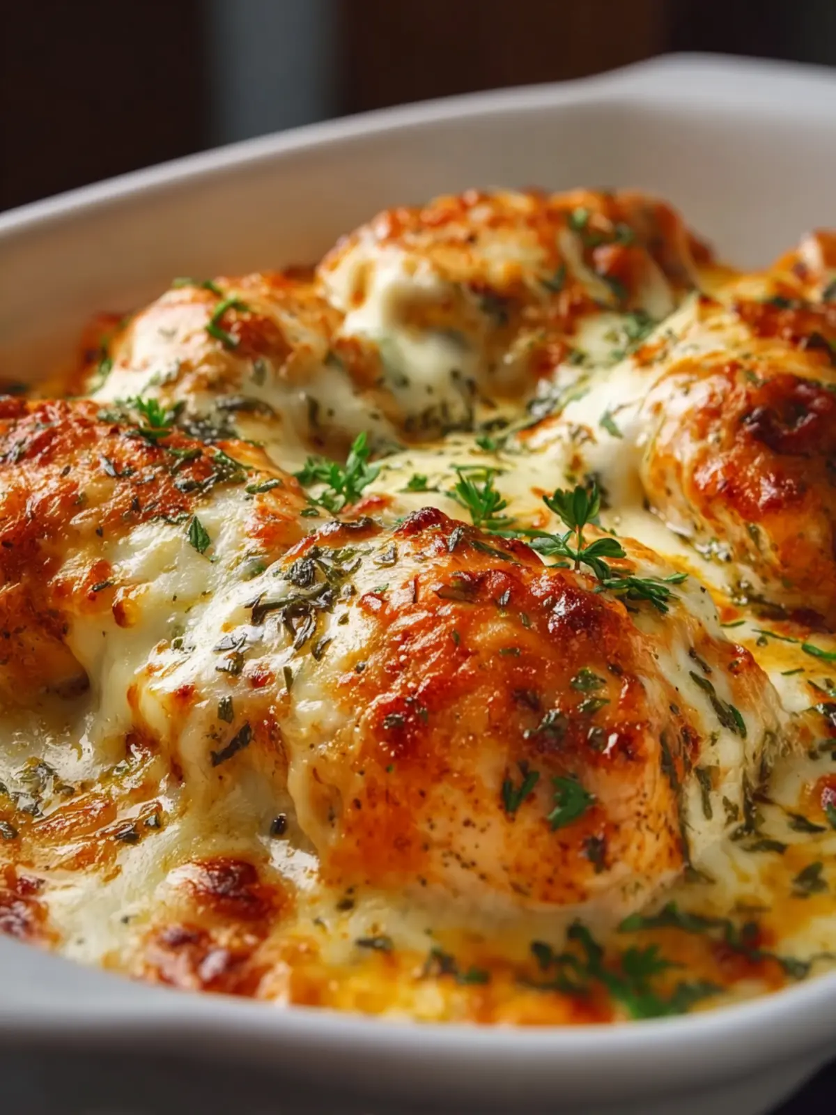 Cheesy Mozzarella Chicken Bake: Irresistibly Delicious Recipe! First Image