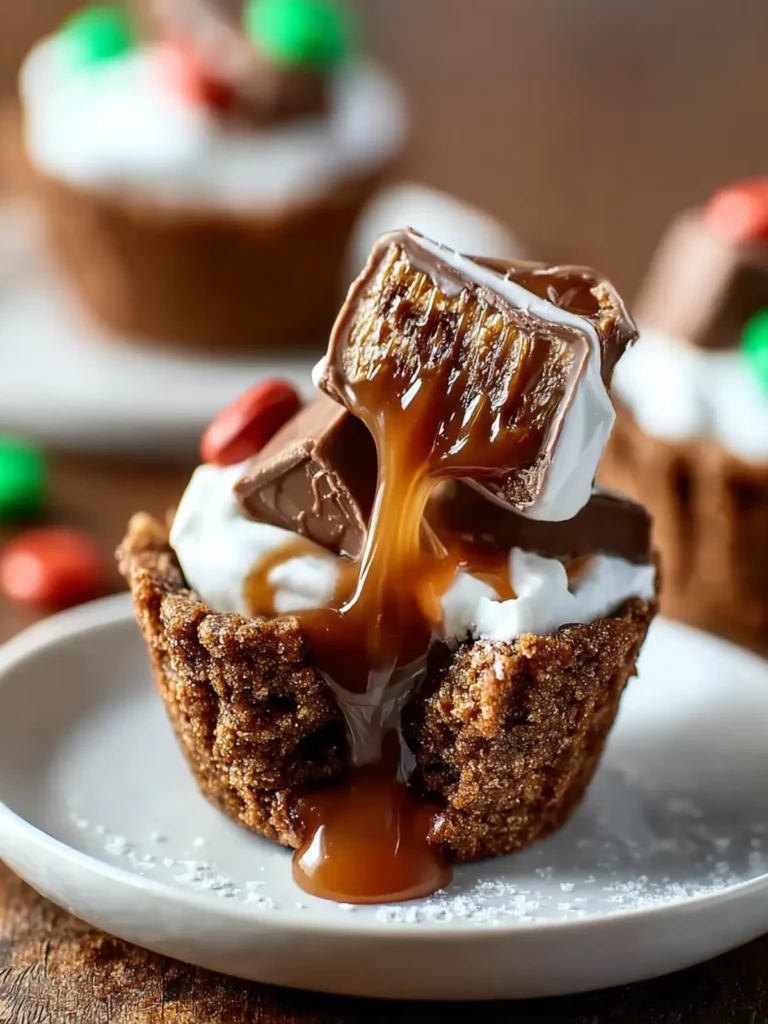 Irresistible Molasses Rolo Cookie Cups Recipe Delight First Image