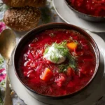 Authentic Ukrainian Borscht Recipe (Beet Soup) First Image