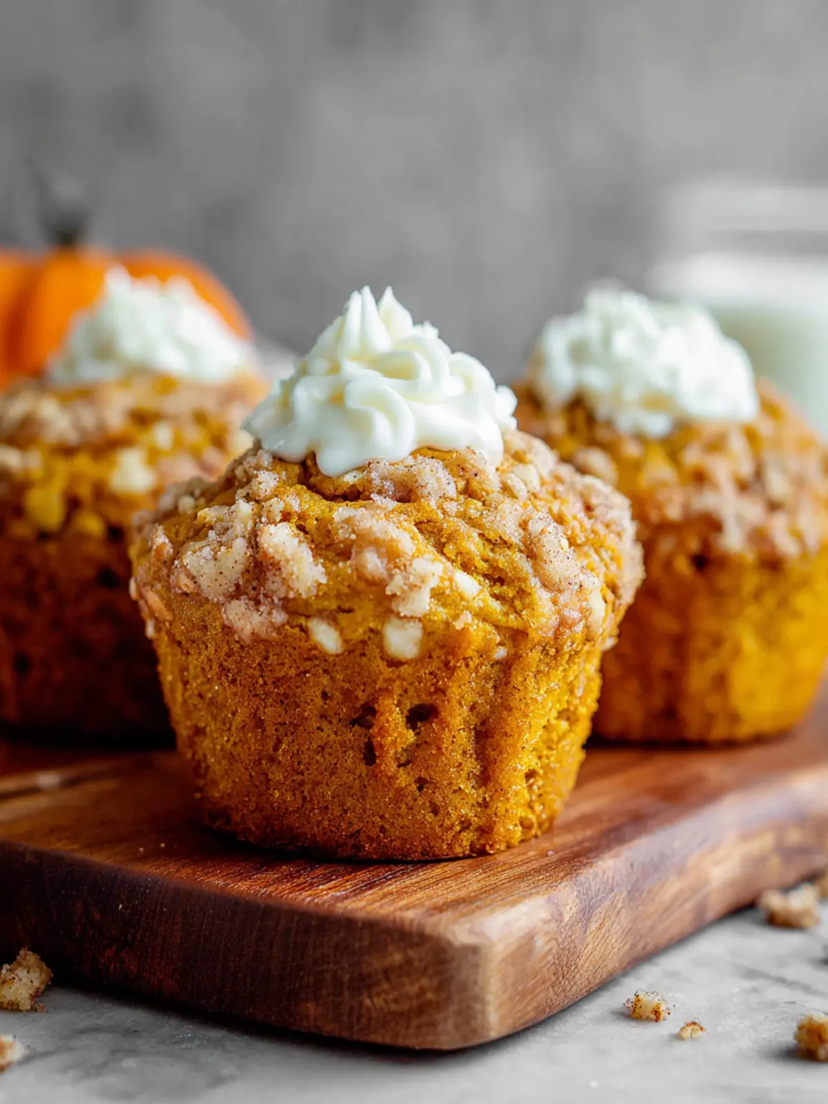 Easy Healthy Pumpkin Muffins Recipe First Image