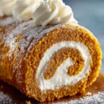 Pumpkin Roll Recipe First Image
