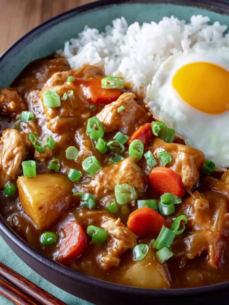 Amazing Japanese Vermont Curry With Chicken Recipe! First Image