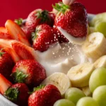 Easy Fruit Dip (only 3 ingredients!) First Image