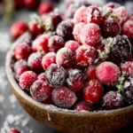Easy Festive Sugared Cranberries First Image