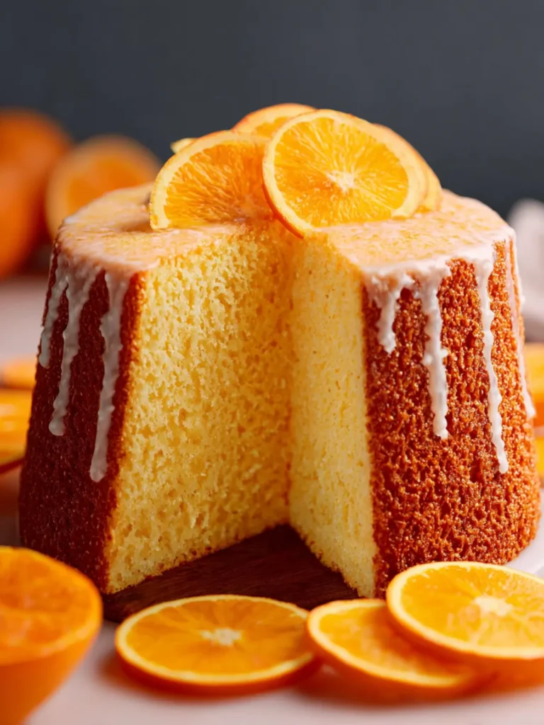 Orange Chiffon Cake First Image