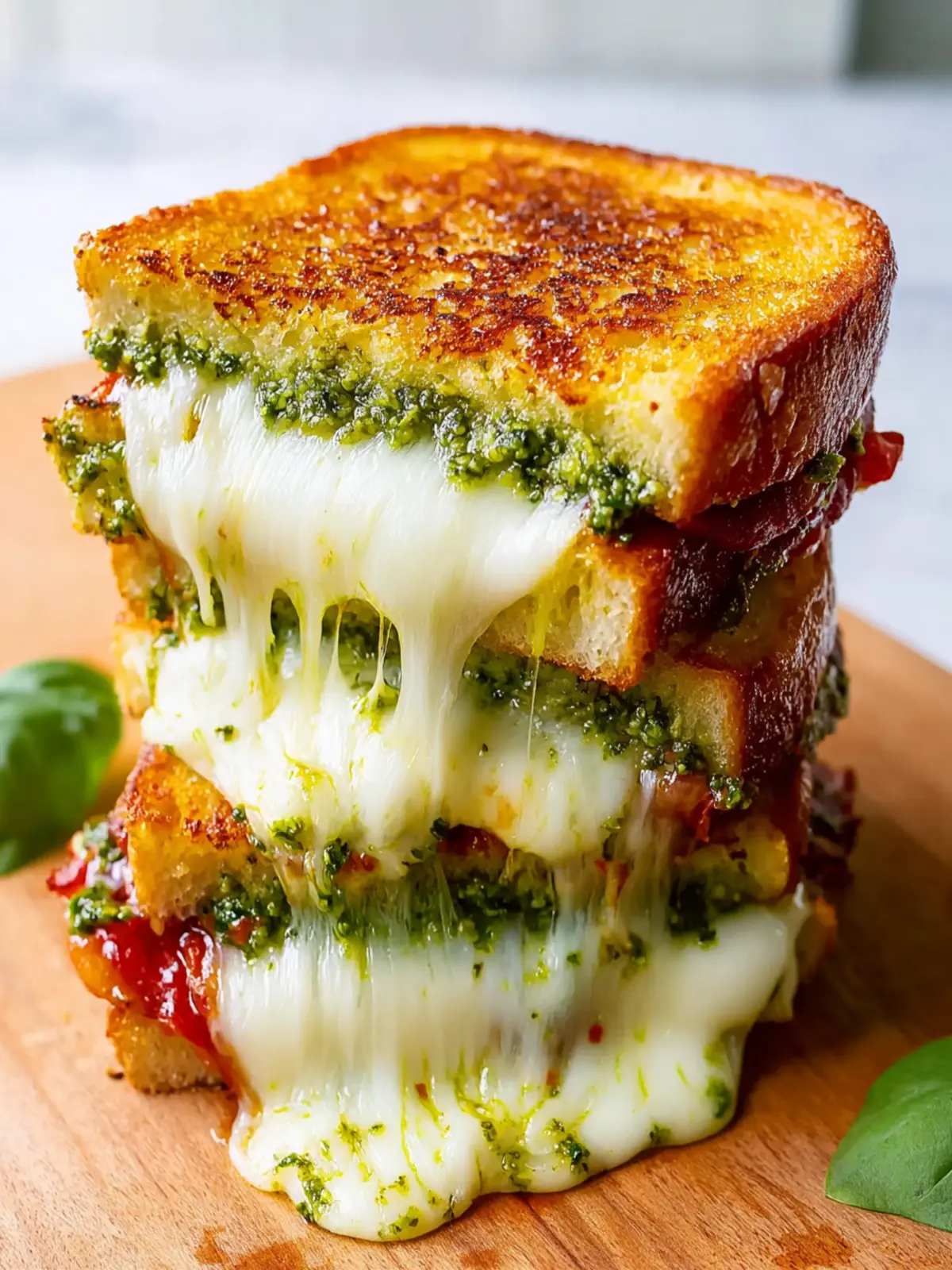 Ultimate Sourdough Pesto Grilled Cheese – Easy Recipe First Image