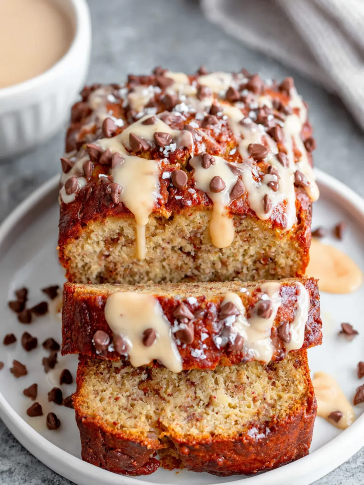 High Protein Banana Bread Recipe First Image