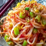 Korean Spicy Bean Sprout Side Dish Recipe First Image