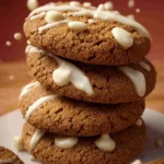 Gingerbread White Chocolate Cookies First Image