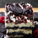 4 Ingredient Oreo Lasagna Dessert First Image