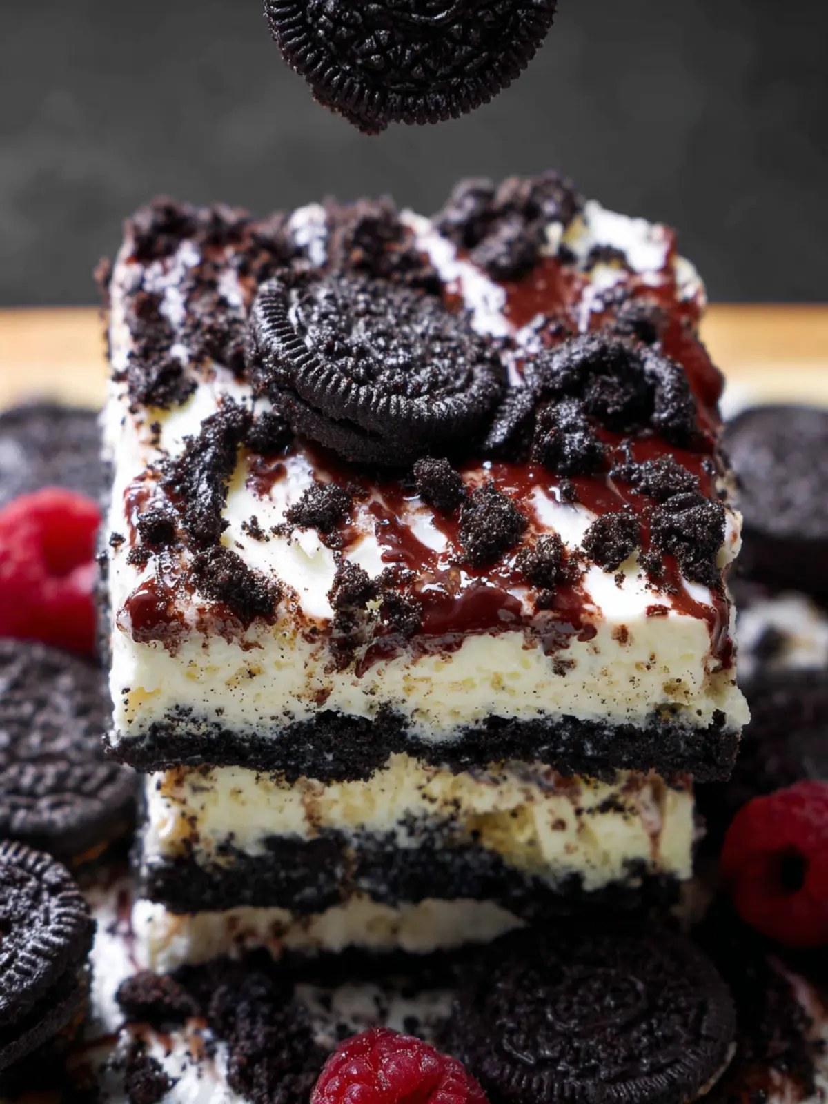 4 Ingredient Oreo Lasagna Dessert First Image