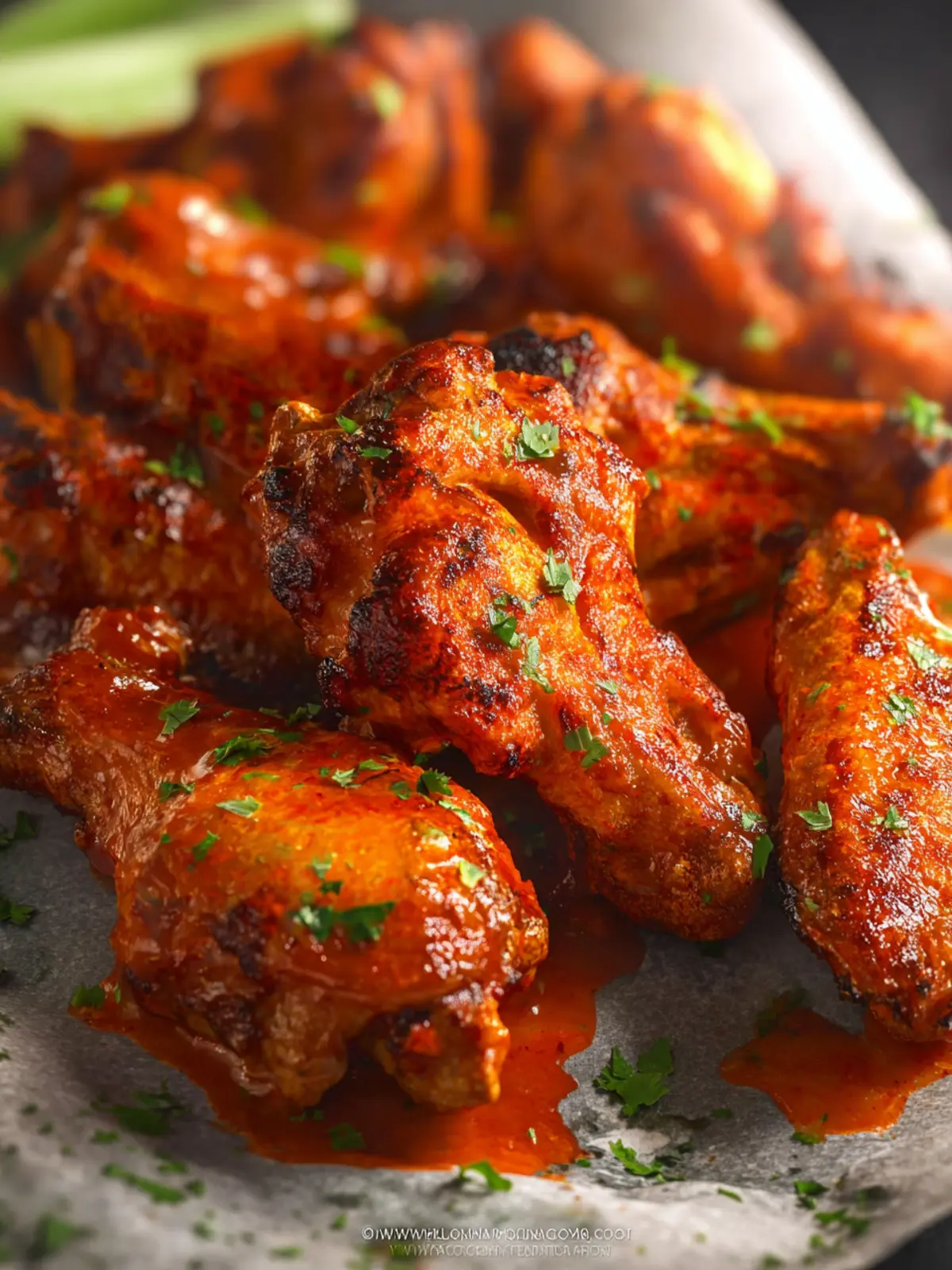 Baked Buffalo Wings First Image