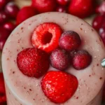 Bright + Anti‑Inflammatory Cranberry Strawberry Smoothie Boost First Image