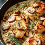 Indulge in Creamy Mushroom Chicken: Easy Recipe Bliss First Image