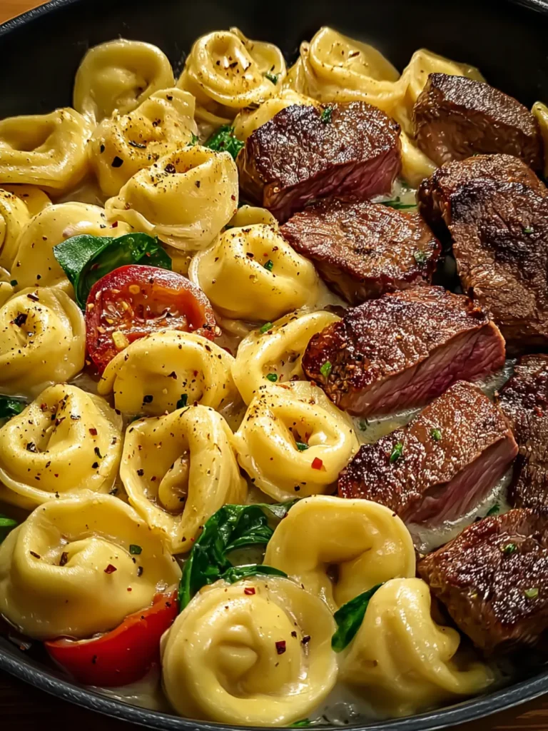Irresistible Garlic Steak Tortellini Recipe to Savor First Image