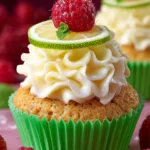 Lemon Raspberry Cupcakes {Soft & Fluffy} First Image