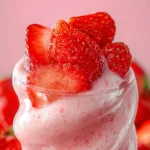 Strawberry Cottage Cheese Smoothie Recipe First Image