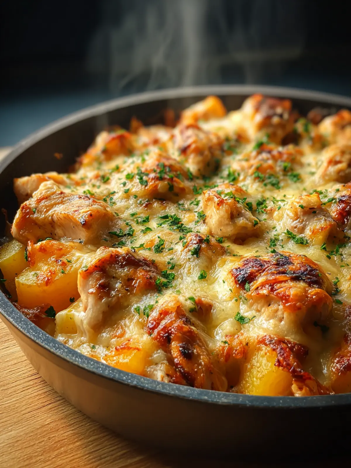 Cheesy Chicken Potato Bake First Image