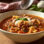 One-Pot Lasagna Soup First Image