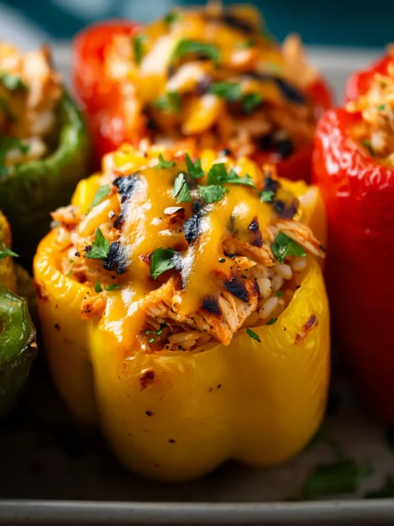 Chicken Stuffed Peppers First Image