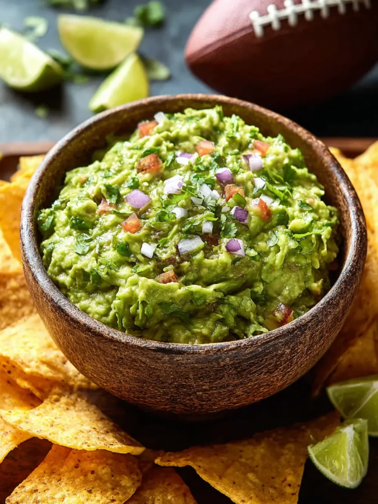Best Super Bowl Guacamole Recipe – Ultimate Game Day Dip First Image