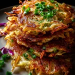 Crispy Cabbage Pancakes First Image