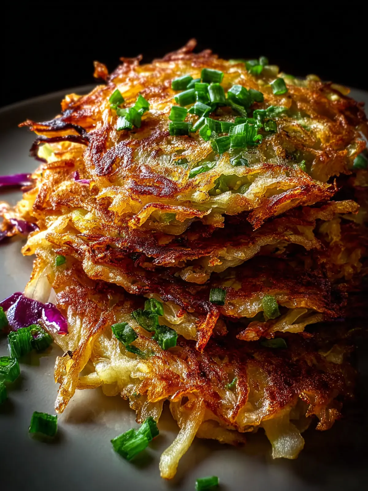 Crispy Cabbage Pancakes First Image