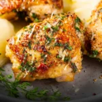 Instant Pot Garlic Parmesan Chicken Thighs First Image