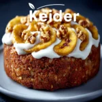 Irresistible Upside Down Banana And Walnut Cake Recipe First Image