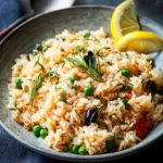 Irresistible Greek Rice Recipe: Fluffy & Flavorful Delight First Image