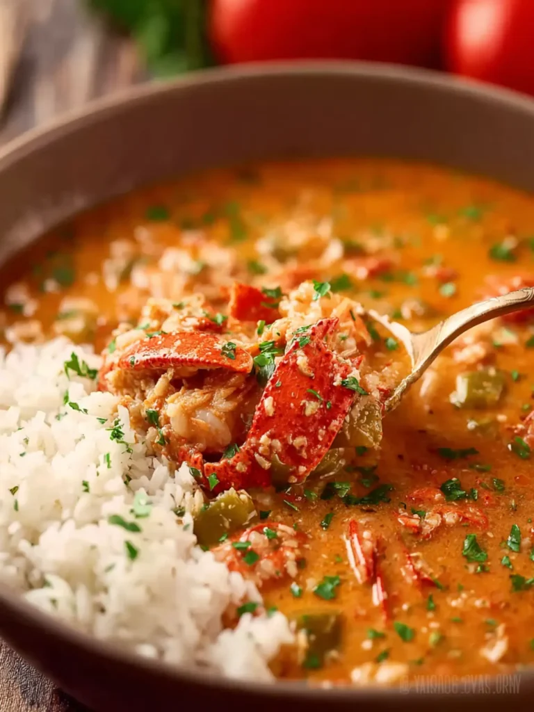 Cajun Crawfish Etouffee First Image
